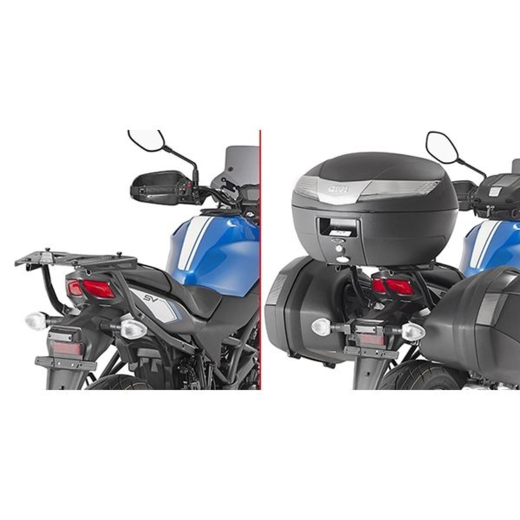 Supporto bauletto della moto Givi Monokey ou Monolock Suzuki SV 650 (16 à 20)