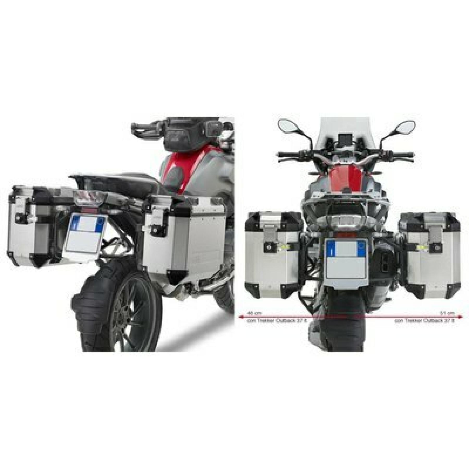 Supporto laterale della moto Givi Monokey Cam-Side Bmw R 1200 Gs (13 À 18)