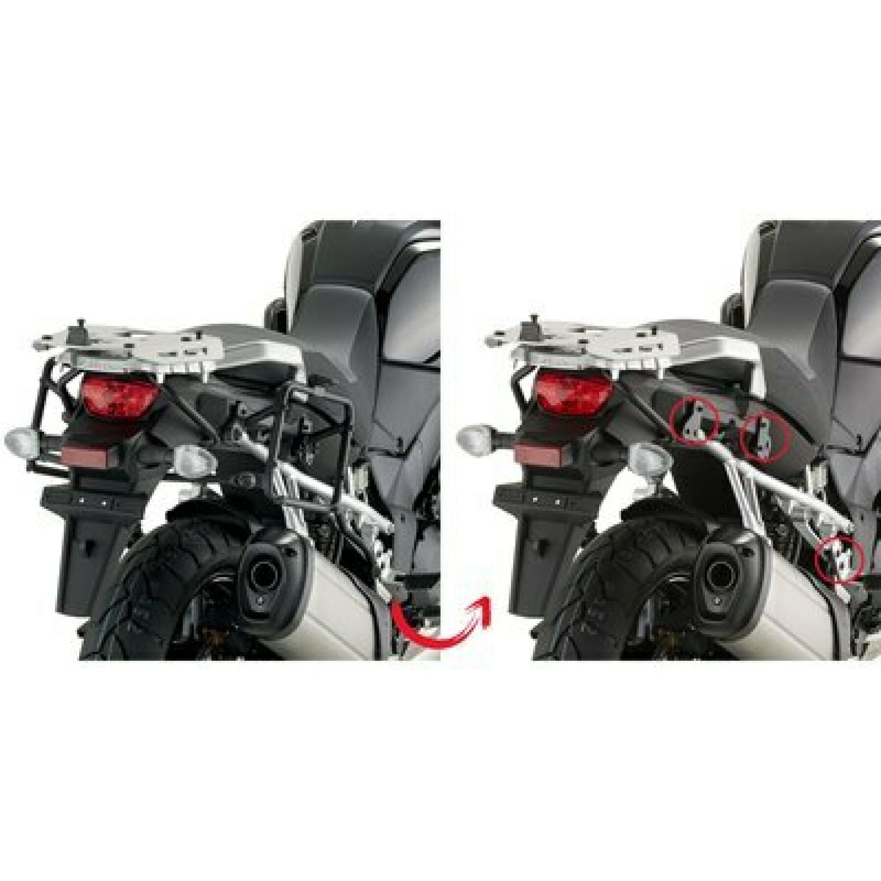 Supporto per valigie laterali per moto Givi Monokey Suzuki Dl 1000 V-Strom (14 À 16)