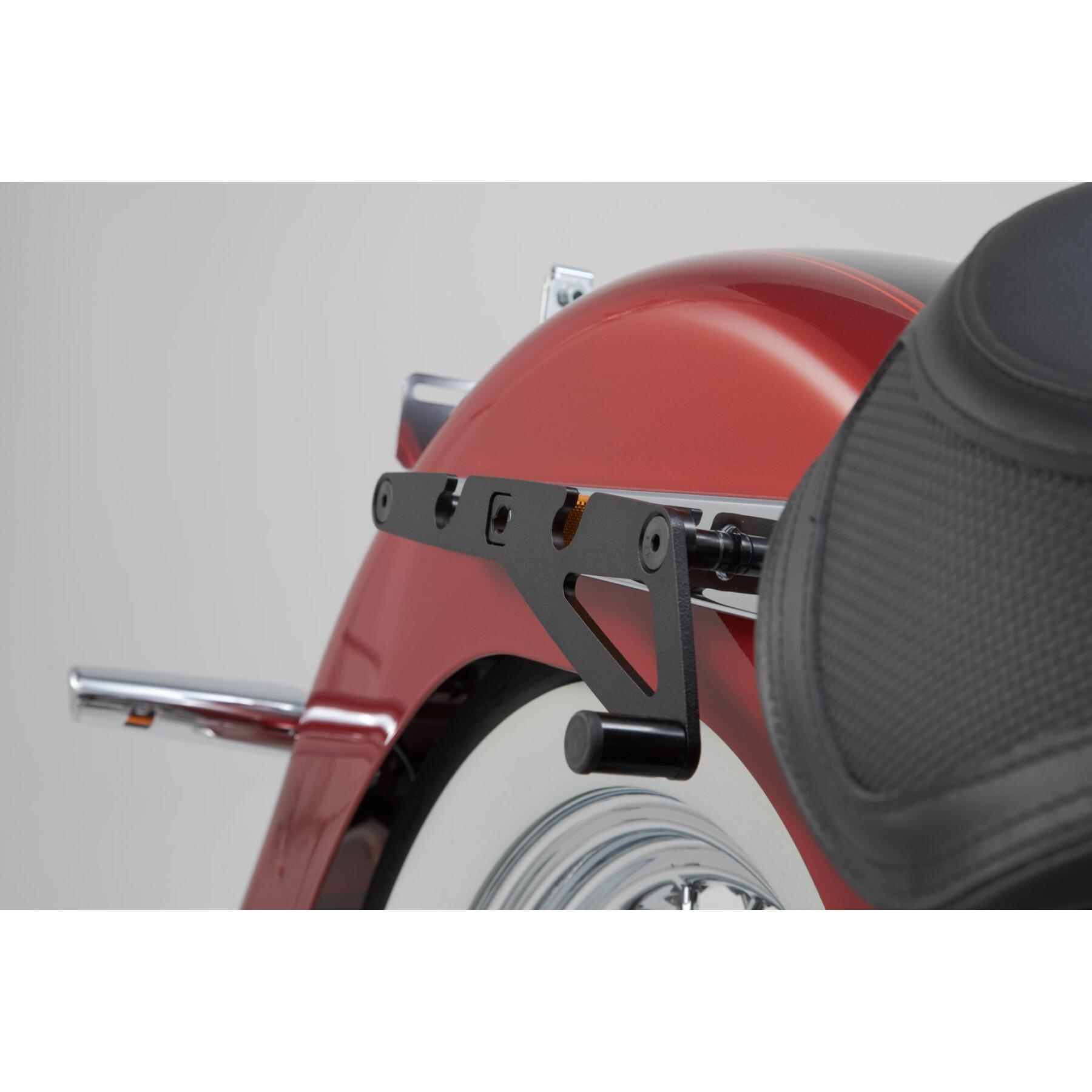 Porta borse laterali per moto slh SW-Motech Harley-Davidson Softail Deluxe (17-).