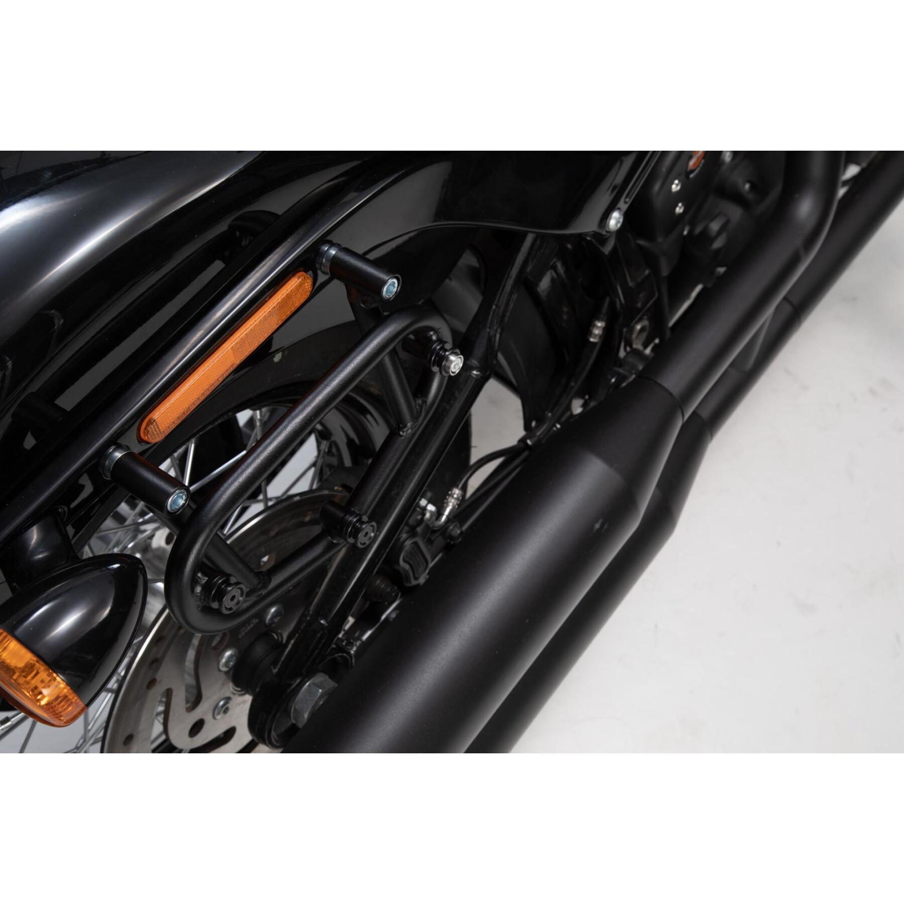 Porta borse laterali per moto slc SW-Motech Harley Davidson Softail Street Bob (18-).