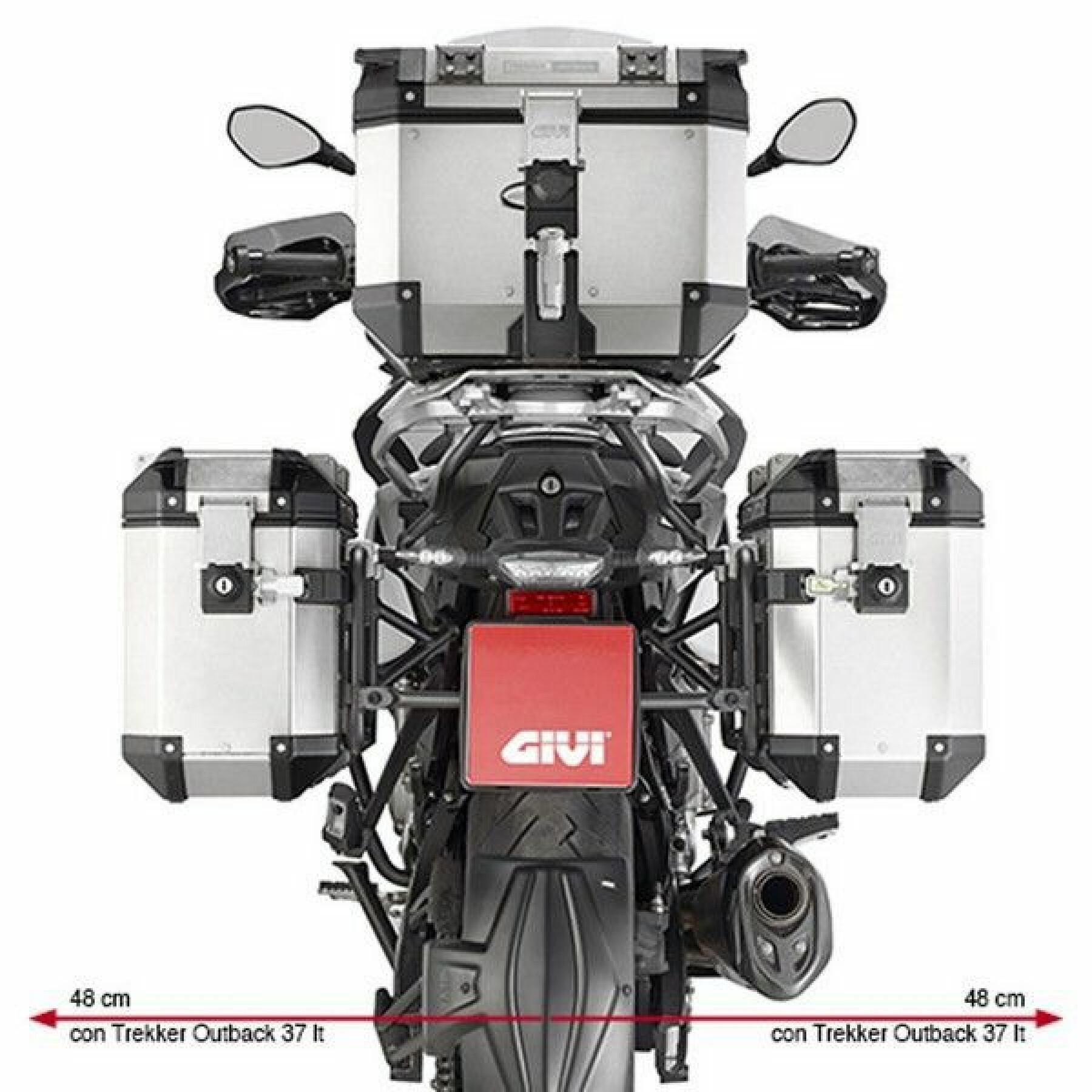 Supporto laterale della moto Givi Monokey Cam-Side Bmw S 1000 Xr (15 À 19)