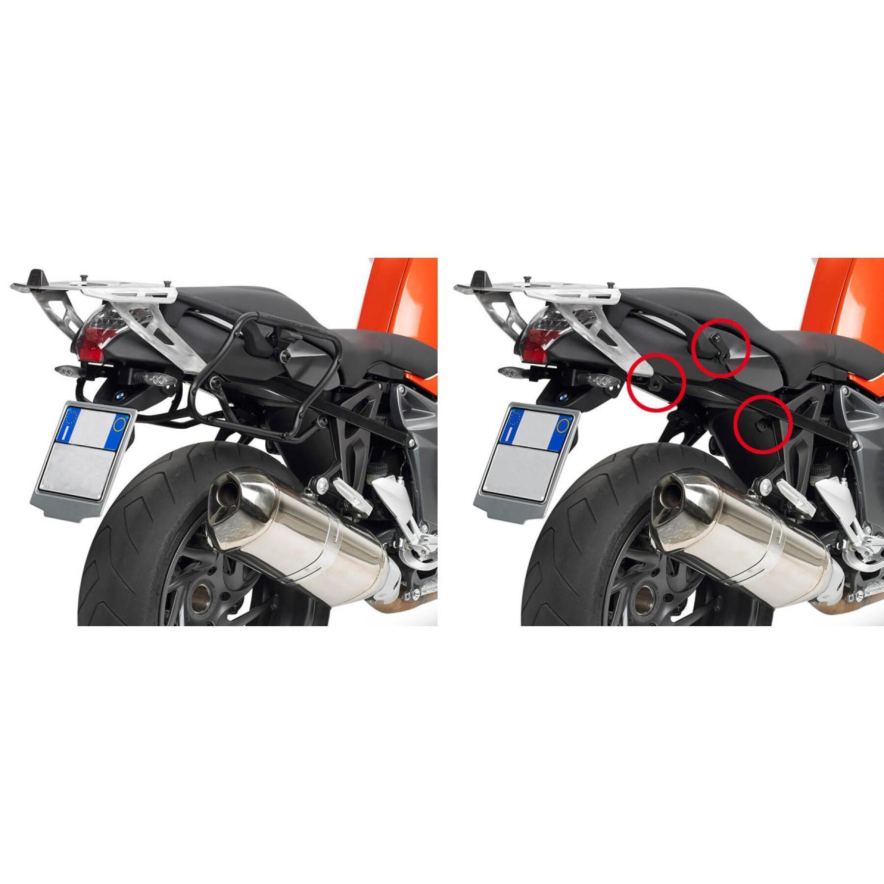 Portavaligia veloce per moto Givi Monokey Side Bmw K 1200 R (05 À 08)/K 1300 R (09 À 16)