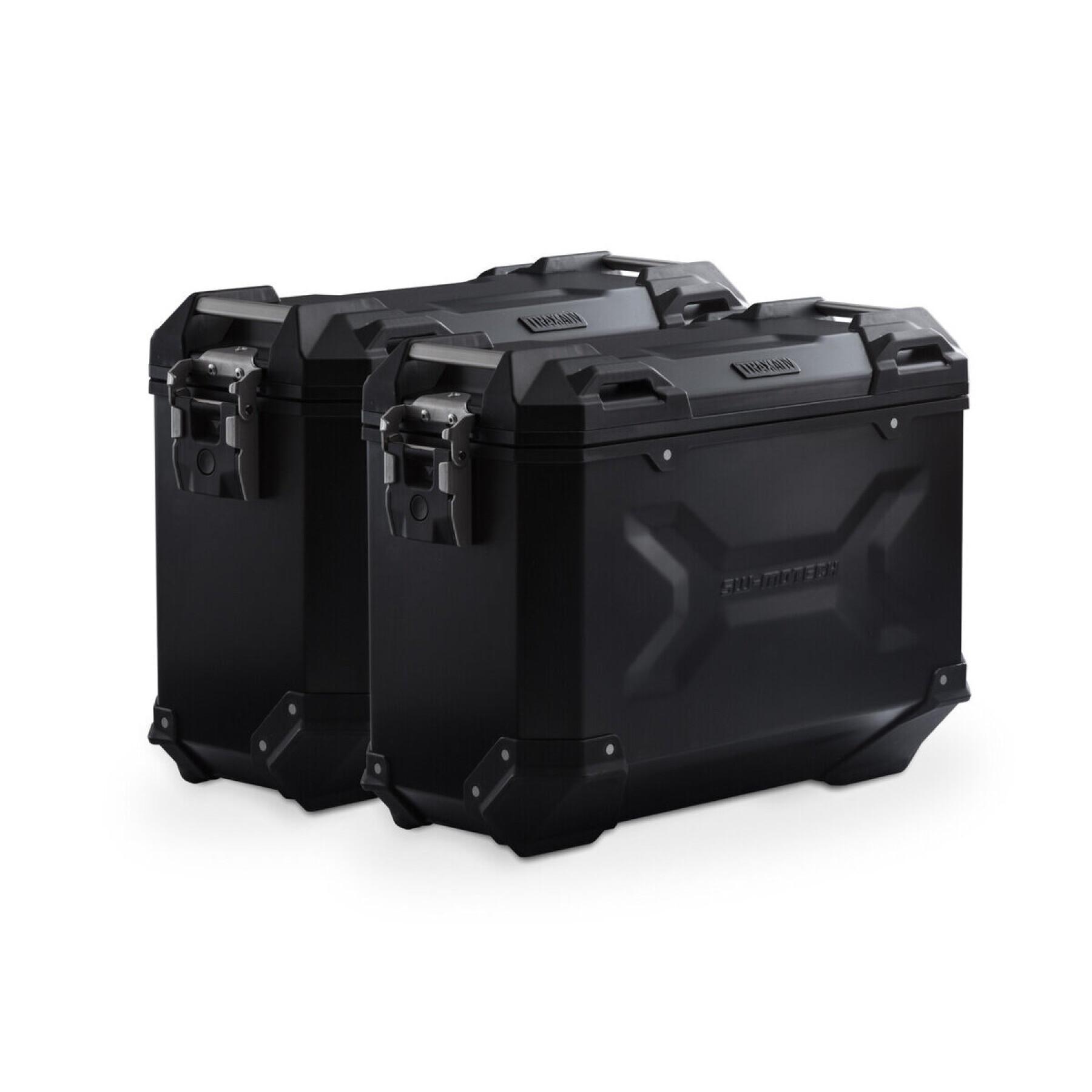 Kit valigie laterali per moto in alluminio SW-Motech Trax ADV Honda NT1100 (21-)