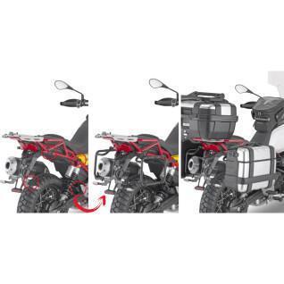 Portavaligia veloce per moto Givi Pl One Fit Givi Monokey Moto Guzzi V85 Tt (19 À 21)