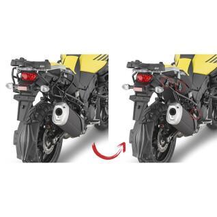 Portavaligia veloce per moto Givi Monokey Side Suzuki Dl 1000 V-Strom (17 À 19)