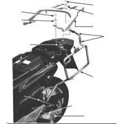 Supporto laterale della moto Givi Monokey Honda Xl 650 V Transalp (00 À 07)